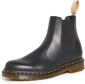 Dr. Martens Men's 2976 Felix Rub Off Chelsea Boot, black, 11 Men/12 Women US