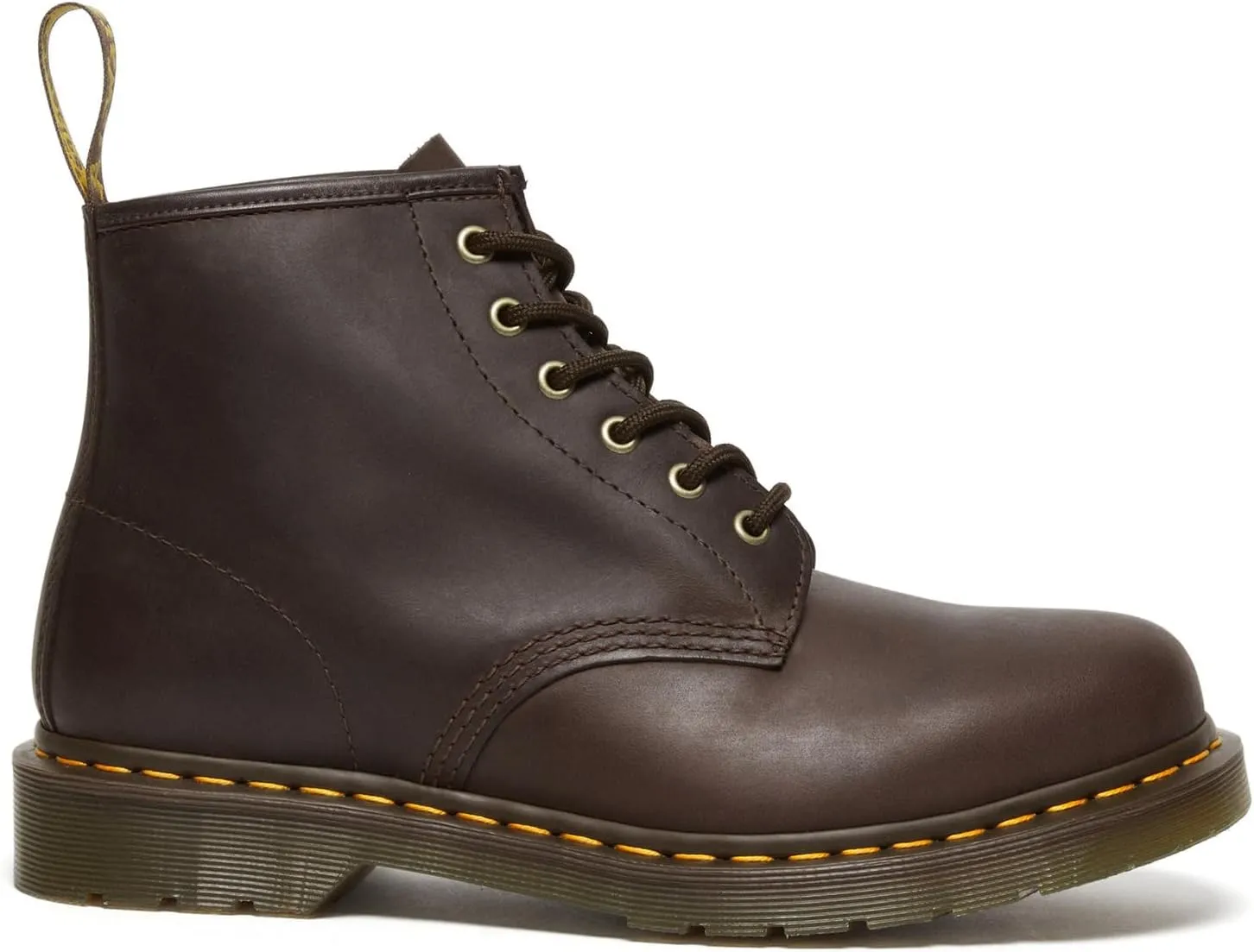 Dr. Martens Unisex-Adult 101 Crazy Horse Leather 6 Eye Boot