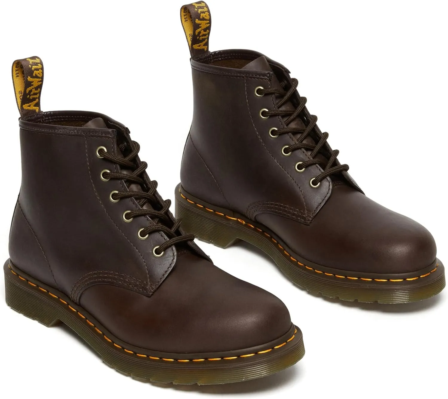 Dr. Martens Unisex-Adult 101 Crazy Horse Leather 6 Eye Boot