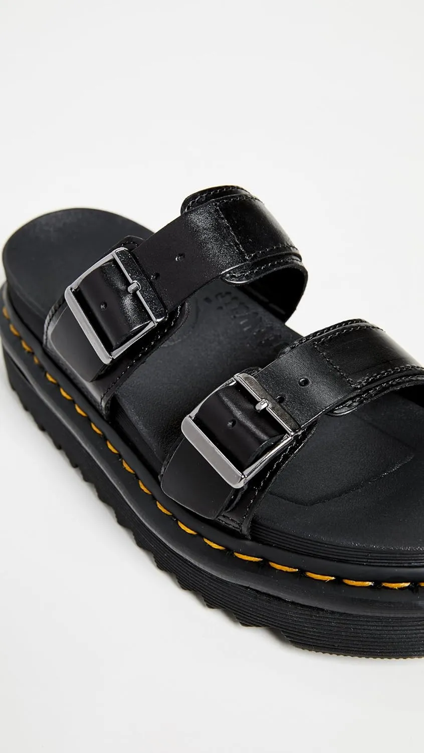 Dr. Martens Unisex Myles Black Brando Sandal