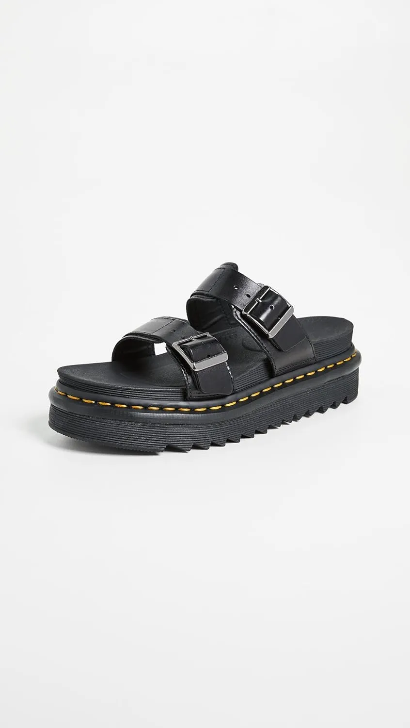 Dr. Martens Unisex Myles Black Brando Sandal
