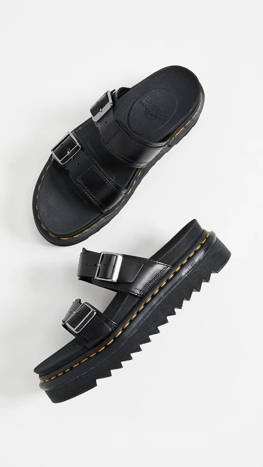 Dr. Martens Unisex Myles Black Brando Sandal