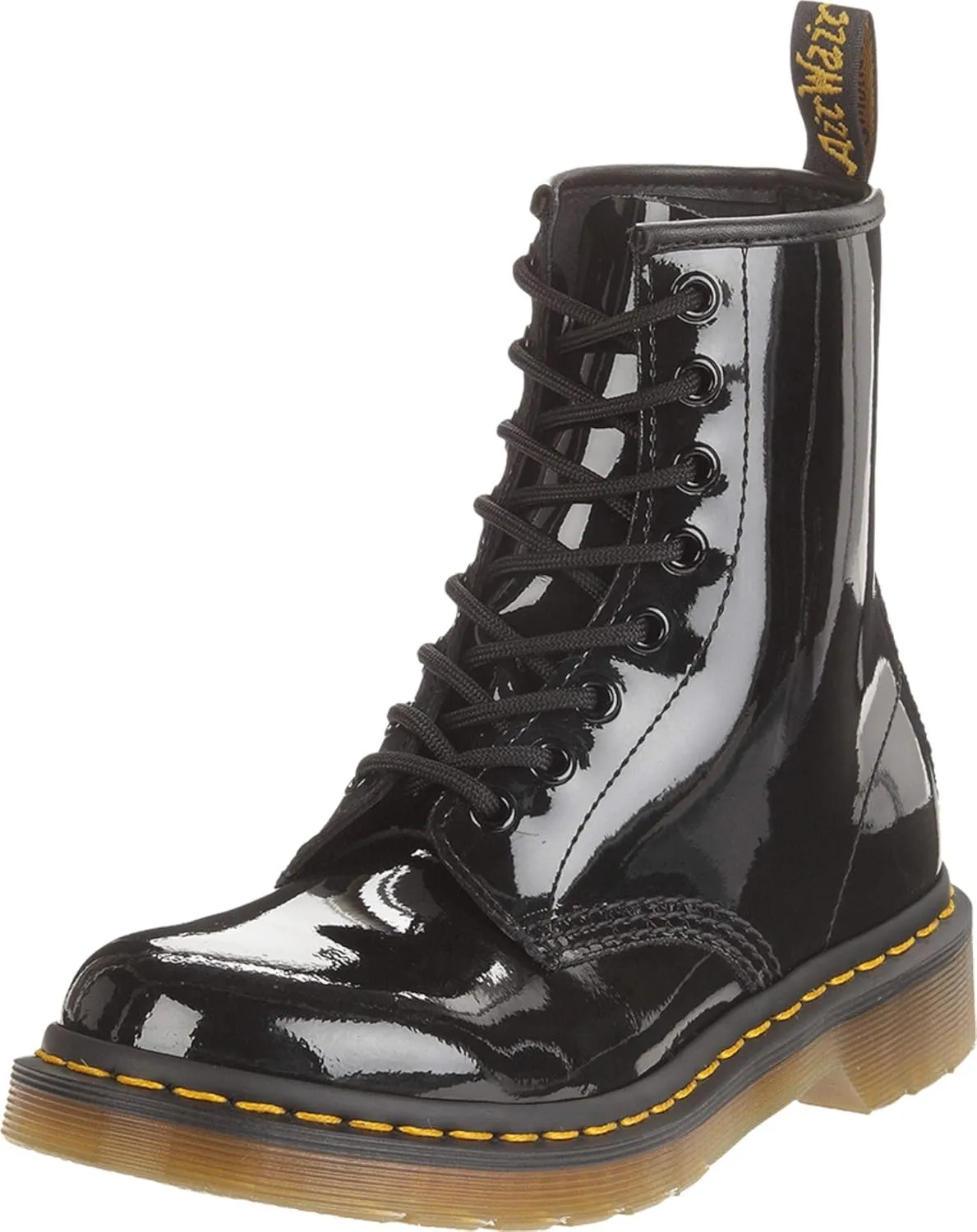 Dr. Martens Women's 1460 W Patent Leather Fashion Boot