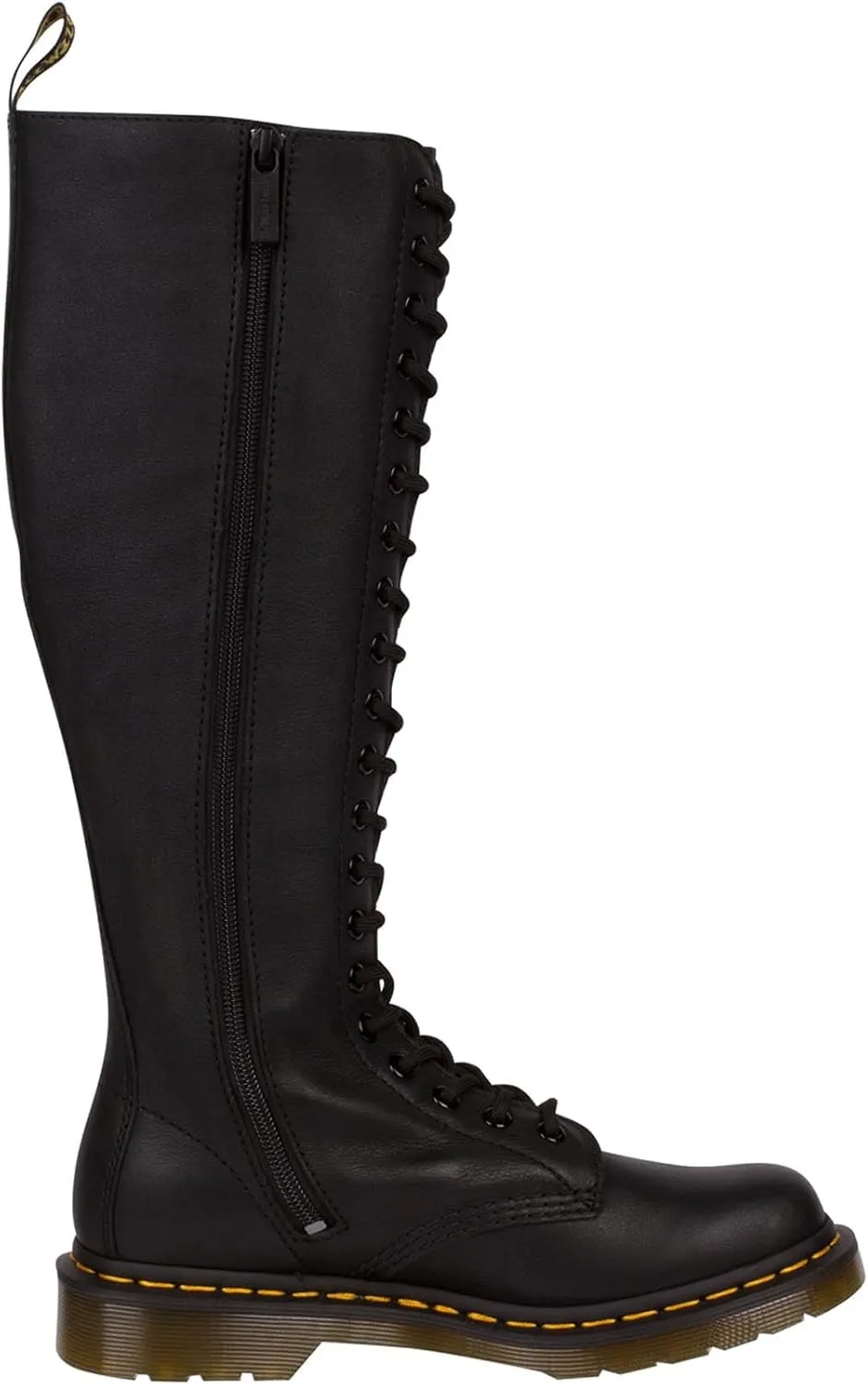 Dr. Martens Women's 1b60 20-Eye Zip Boot Knee High