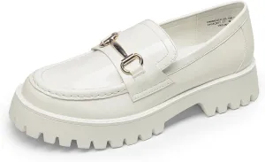 DREAM PAIRS Loafers for Women Platform Chunky Penny Loafer Slip On Casual Dressy Business Shoes with Arch Support