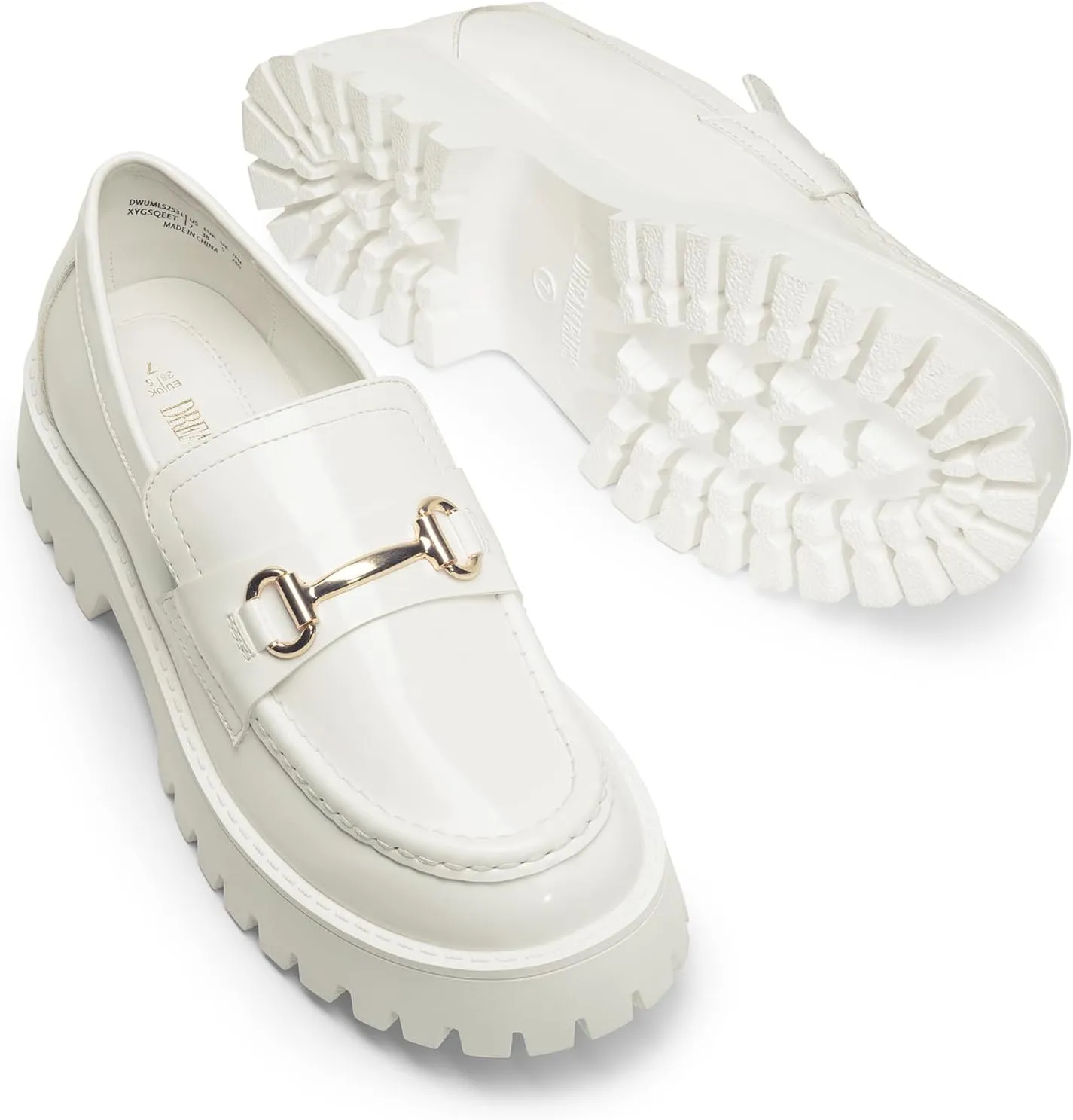 DREAM PAIRS Loafers for Women Platform Chunky Penny Loafer Slip On Casual Dressy Business Shoes with Arch Support
