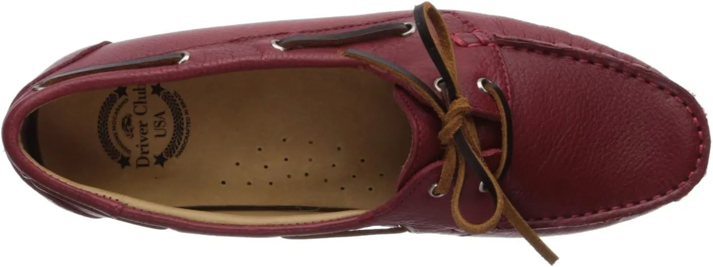 Driver Club USA Women's Leather Made in Brazil Daytona Beach Boat Shoe