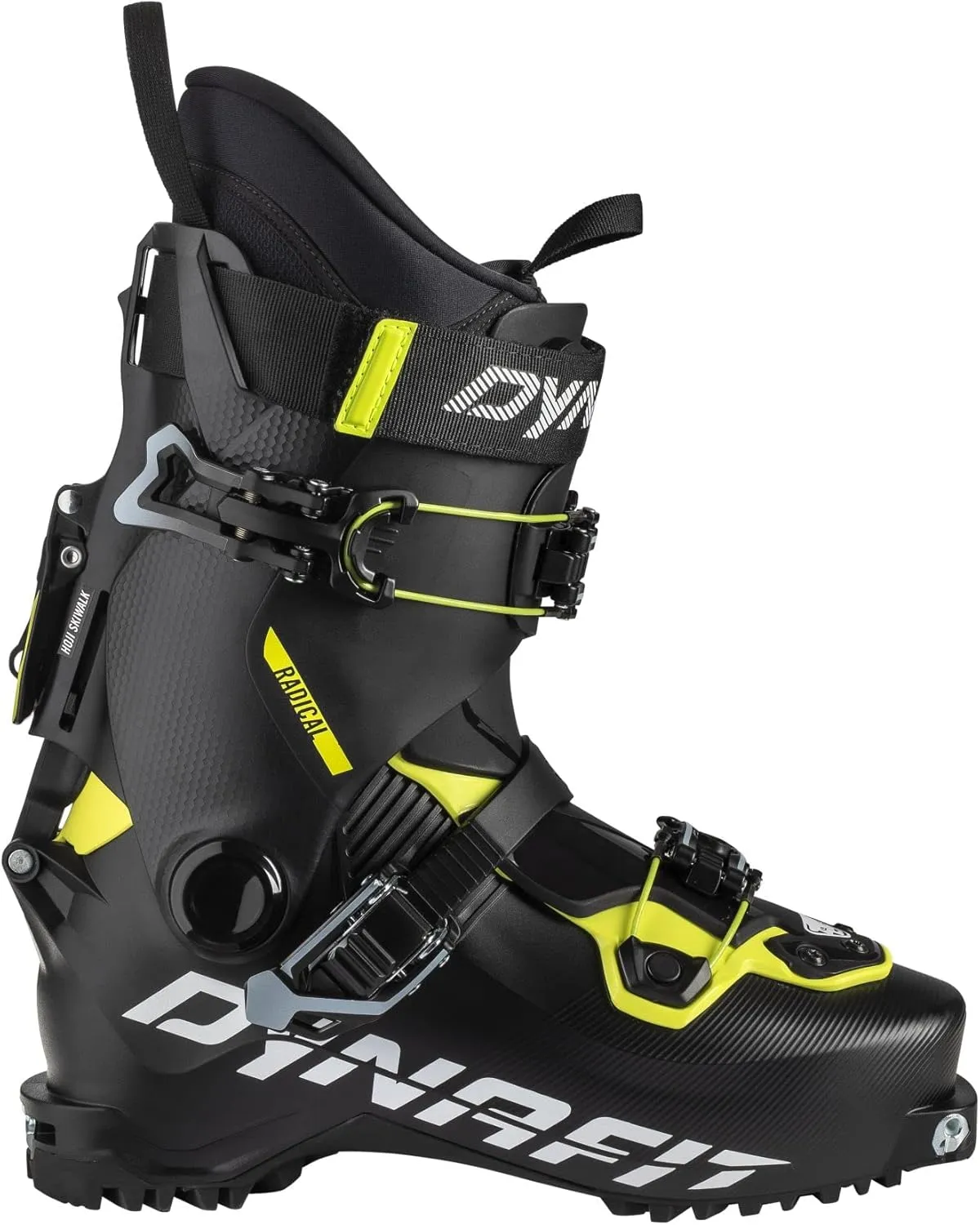 Dynafit Radical Alpine Touring Boot 2022 - Black/Neon Yellow 29