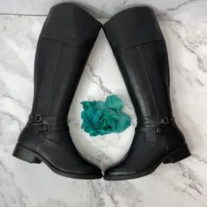 EASY SPIRIT Leigh Wide Calf Riding Boots
