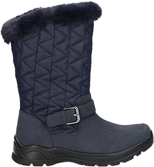 Easy Street Boulder Women's Boot 10 B(M) US Navy-Suede