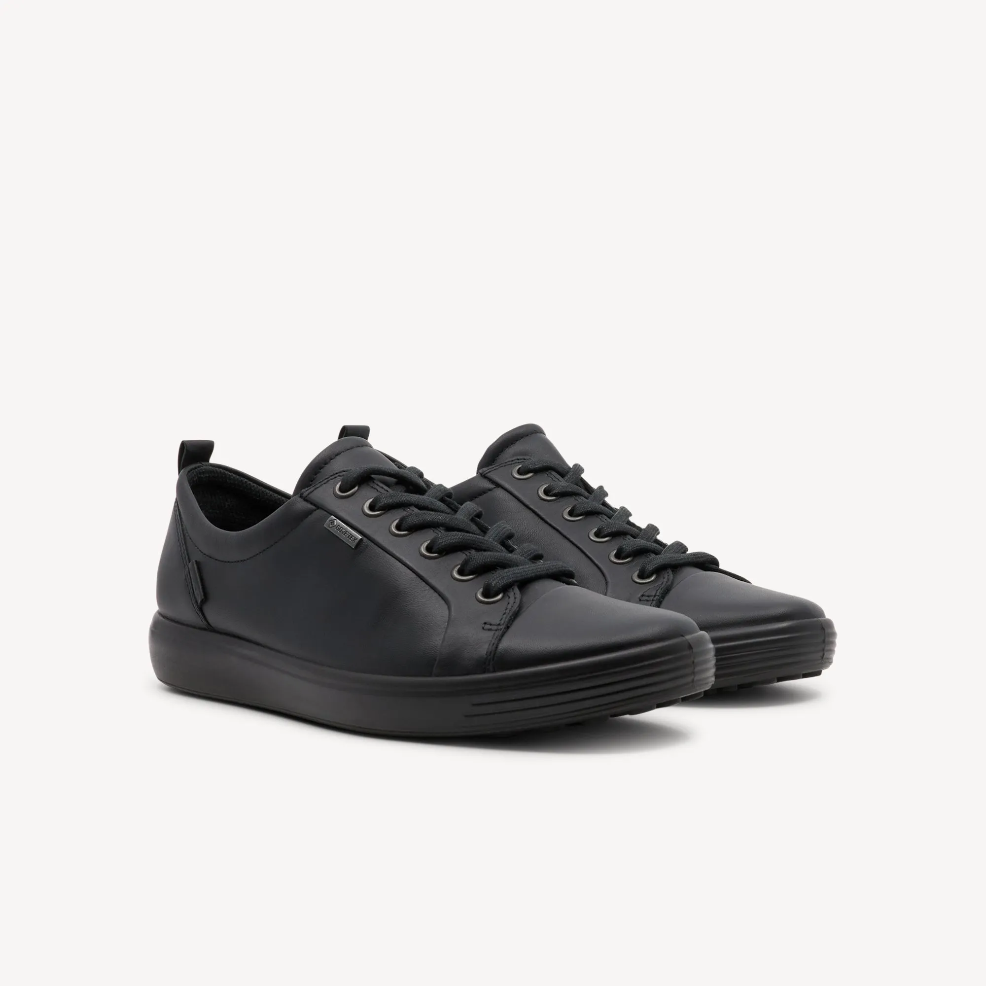 Ecco Soft 7 Black Luxe Mens
