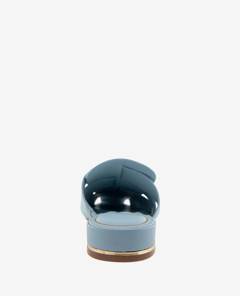 Faina Leather Fisherman Slide Sandal