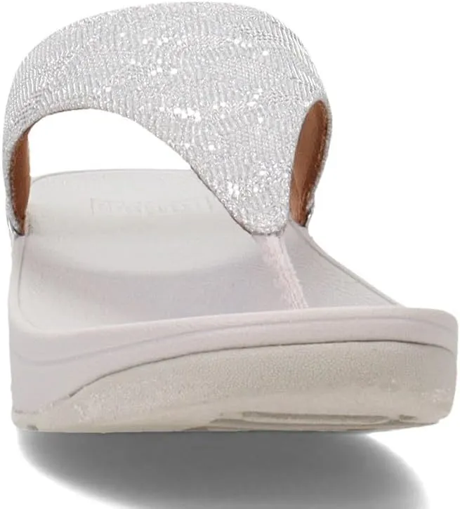 FitFlop Womens ThongLULU Glitz Toe-Post Sandals