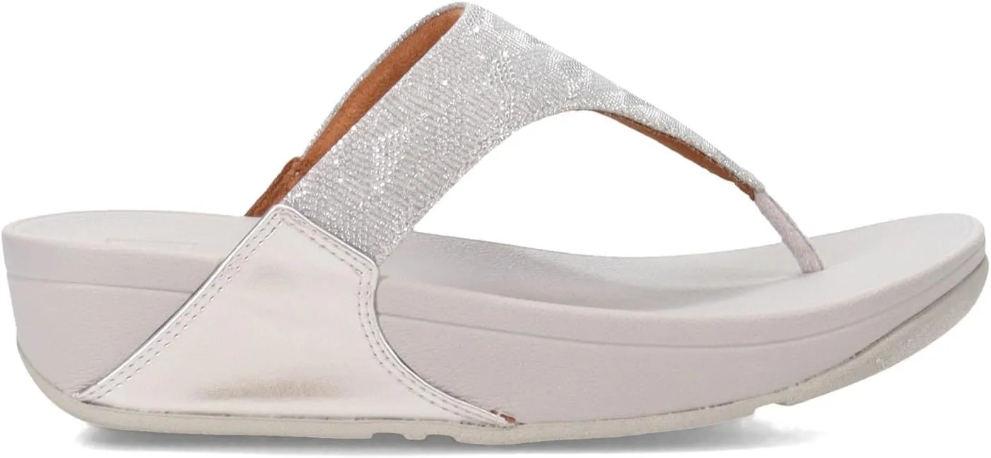 FitFlop Womens ThongLULU Glitz Toe-Post Sandals