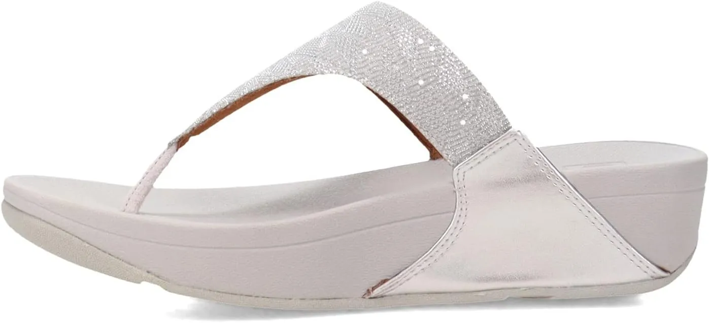 FitFlop Womens ThongLULU Glitz Toe-Post Sandals