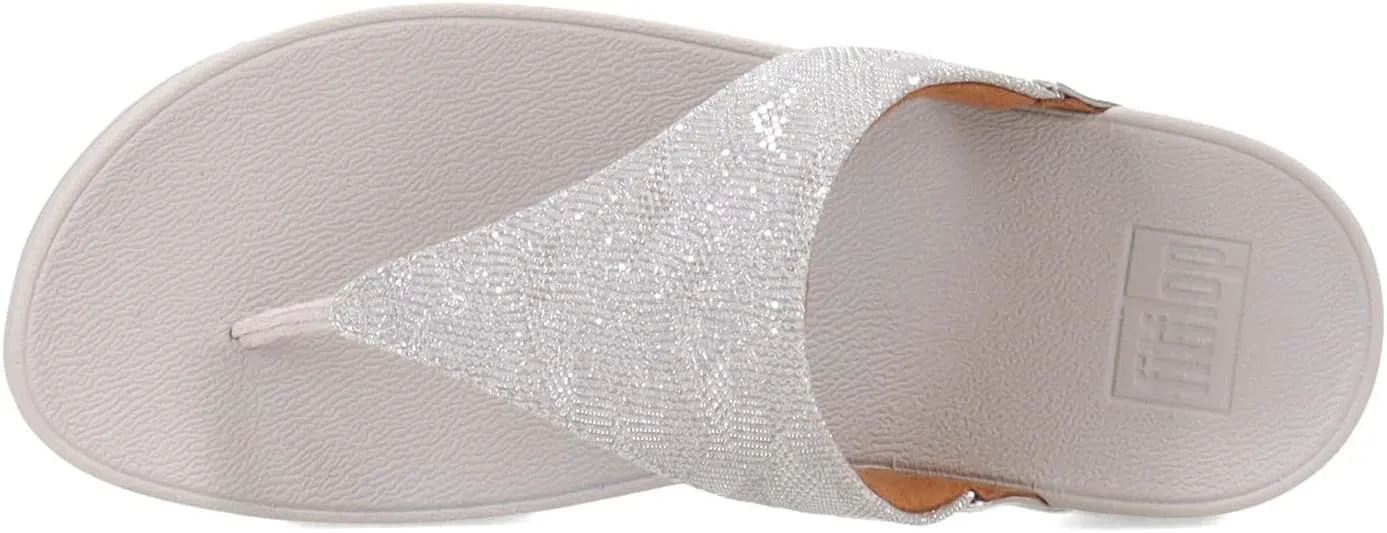 FitFlop Womens ThongLULU Glitz Toe-Post Sandals