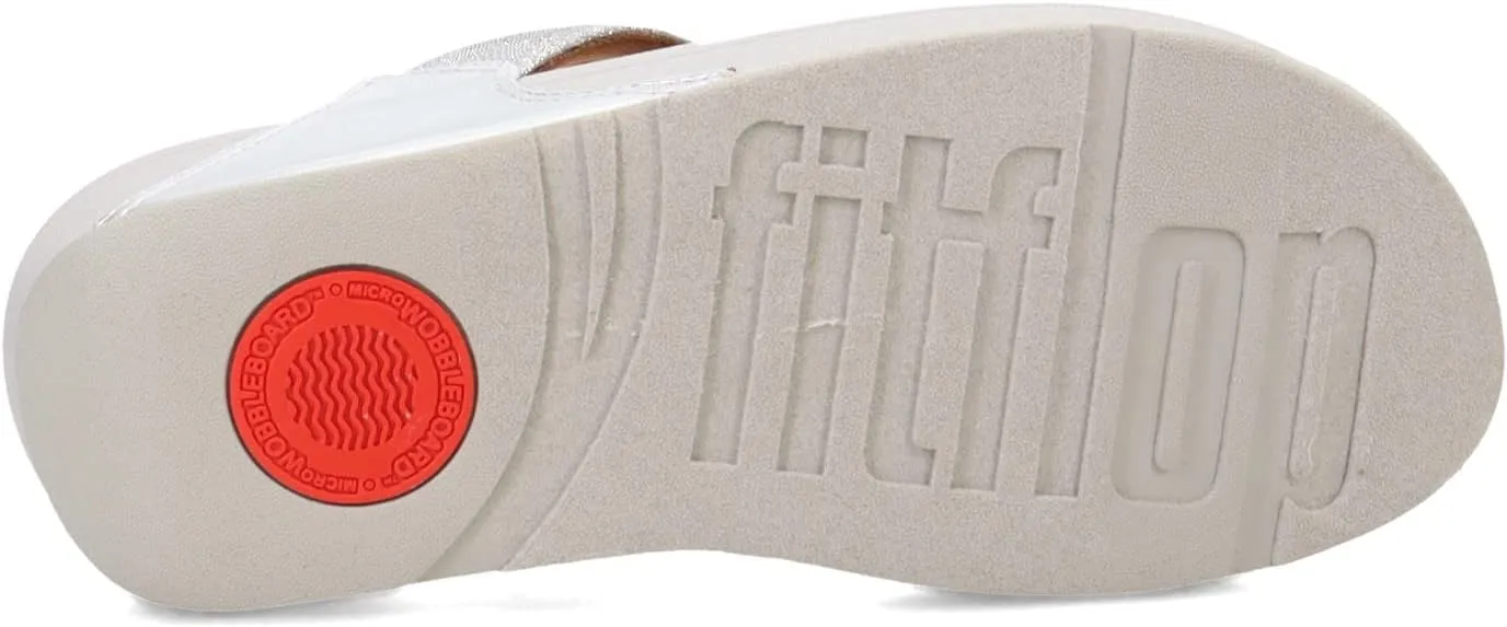 FitFlop Womens ThongLULU Glitz Toe-Post Sandals