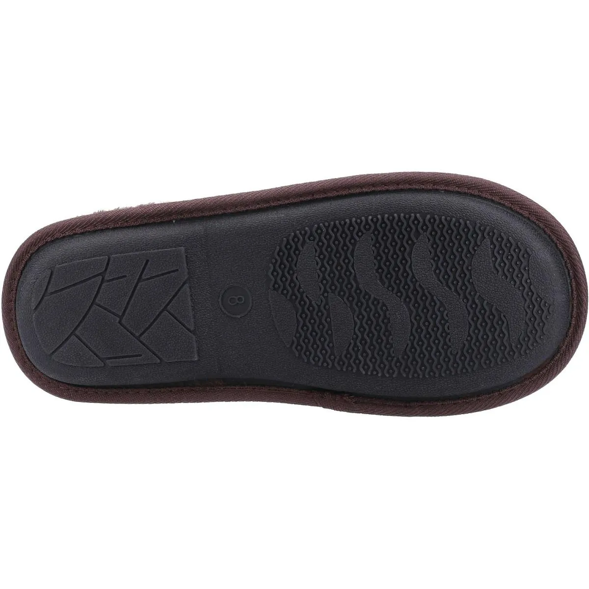 Fleet & Foster Rhys Mule Slipper Brown