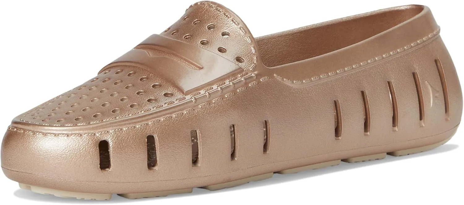 Floafers Women's Metallic Posh Driver Driving Style Loafer