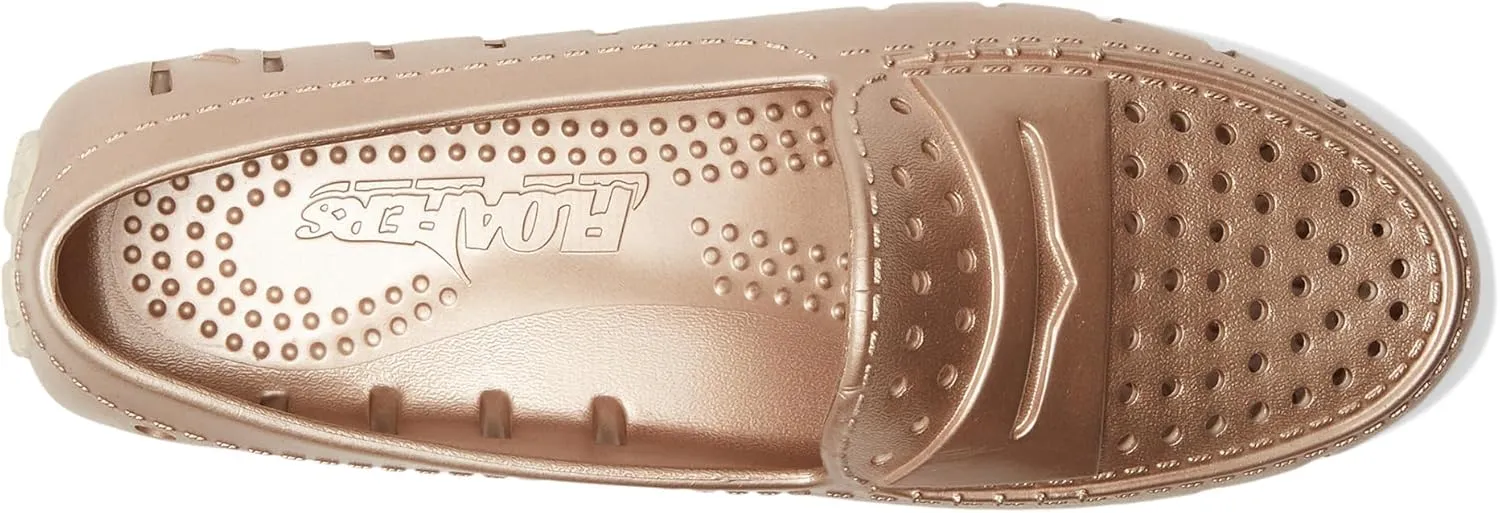 Floafers Women's Metallic Posh Driver Driving Style Loafer