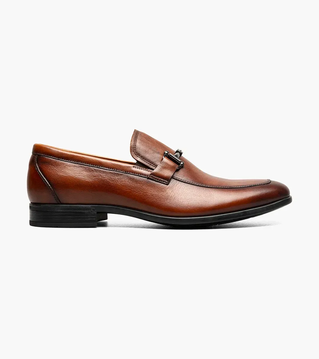 Florsheim Men's Zaffiro Moc Toe Bit Loafer Cognac