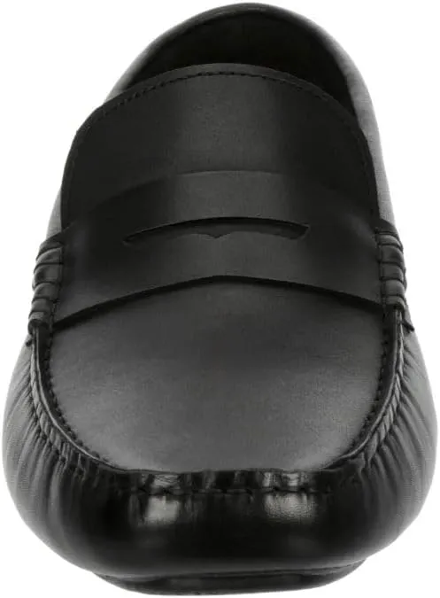 Franco Fortini Daven Penny - Men's Slip-On Moc Toe Dress Leather Penny Loafer