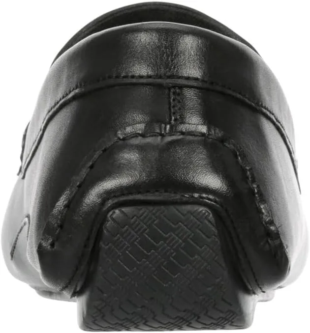 Franco Fortini Daven Penny - Men's Slip-On Moc Toe Dress Leather Penny Loafer