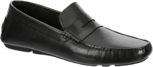 Franco Fortini Daven Penny - Men's Slip-On Moc Toe Dress Leather Penny Loafer