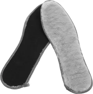 FRCOLOR 4 Pairs Thickened Plush Boot Liners for Men Women Winter Warm Shoe Inserts Cushioned Thermal Insoles for Cold Weather