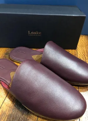 Garrick Slippers | Burgundy