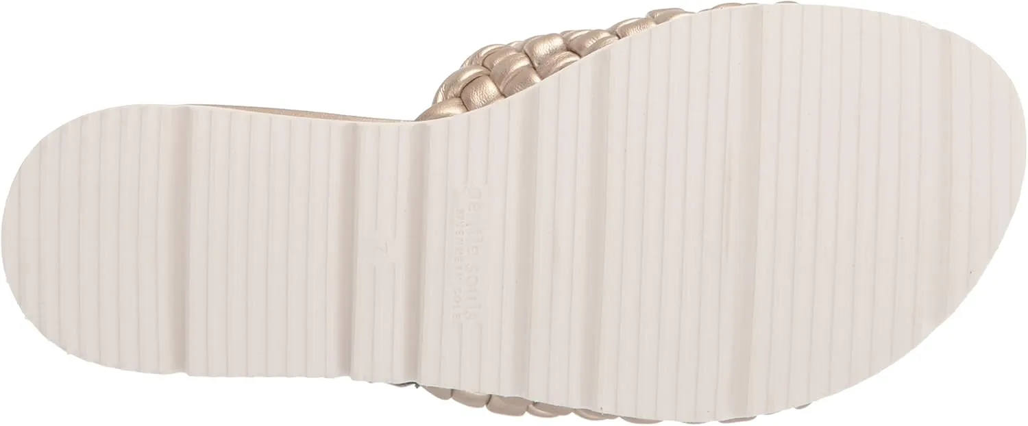 Gentle Souls by Kenneth Cole Women's Lavern Lite Braid Slide Sandal
