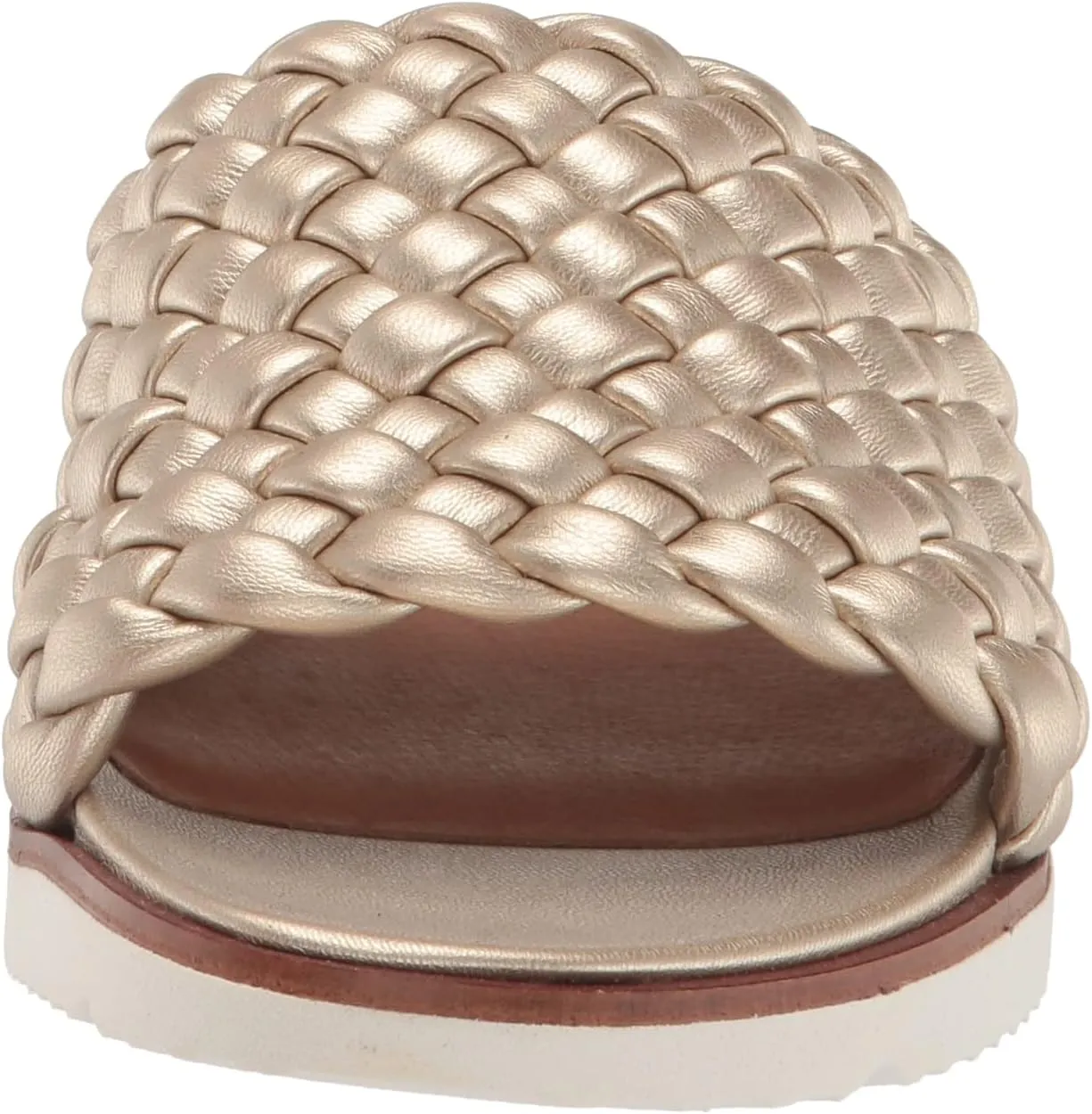 Gentle Souls by Kenneth Cole Women's Lavern Lite Braid Slide Sandal