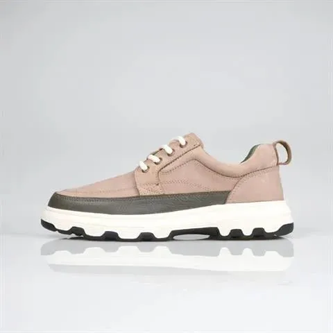 Genuine Leather Beige Khaki Sneaker TG-002 SCB-623