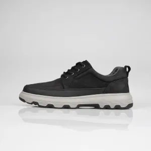Genuine Leather Black Sneaker TG-001 SCB-854