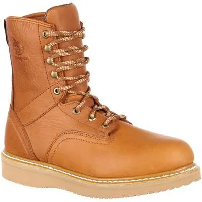 Georgia Boot Barracuda Gold Wedge Steel Toe Work Boots G8342 **ONLINE ONLY