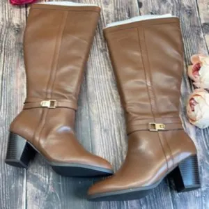 Giani Bernini Brown Manmade Rozario Boots 6.5