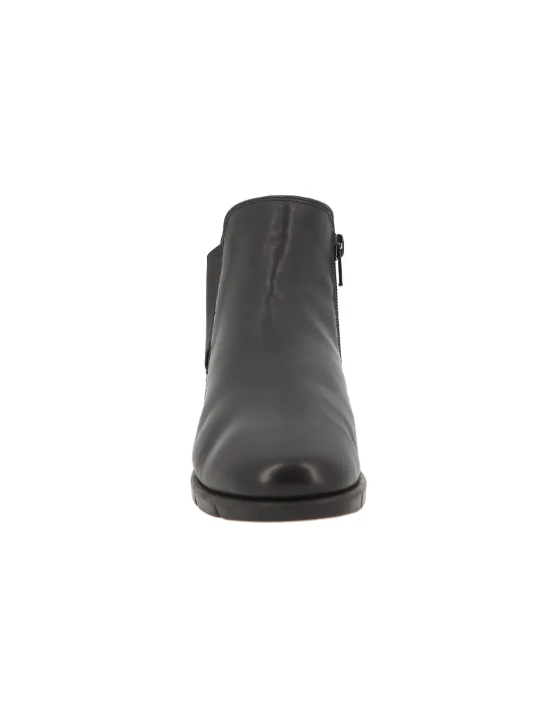 Gracious Milled Ankle Boot in Black