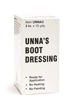 Grafco Unna's Boot Dressing, Without Calamine, 3" x 10 yd (Pack of 12), UNNA3