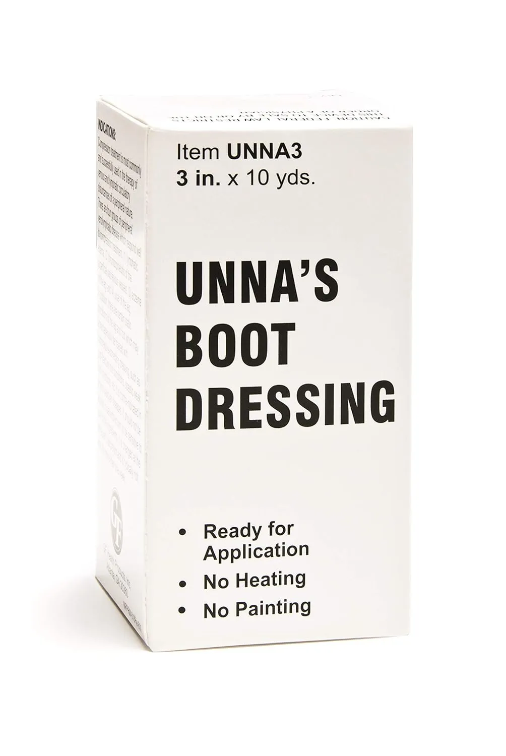 Grafco Unna's Boot Dressing, Without Calamine, 3" x 10 yd (Pack of 12), UNNA3