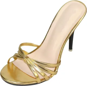 Hanfike High Heel Slide Sandals for Women Stiletto Dressy Sexy Mules