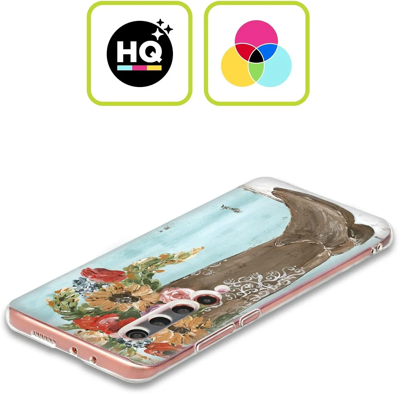 Head Case Designs Officially Licensed Haley Bush Boot Floral Painting Soft Gel Case Compatible with Xiaomi Redmi A3