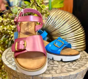 Heavenly Feet Trudy  Sandal in Pink or Blue
