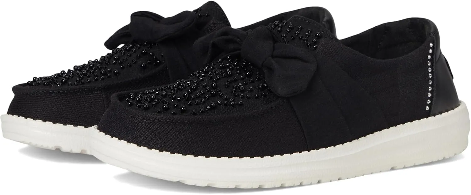 Hey Dude Women's Wendy Bow Embellishment Loafer