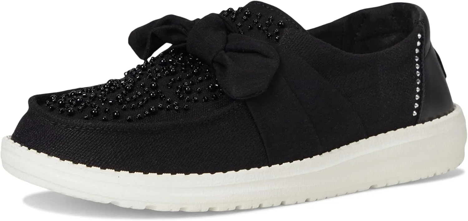 Hey Dude Women's Wendy Bow Embellishment Loafer