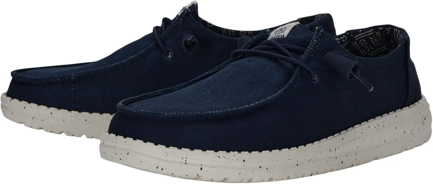 Hey Dude Women's Wendy Chambray Lace-Up Loafer