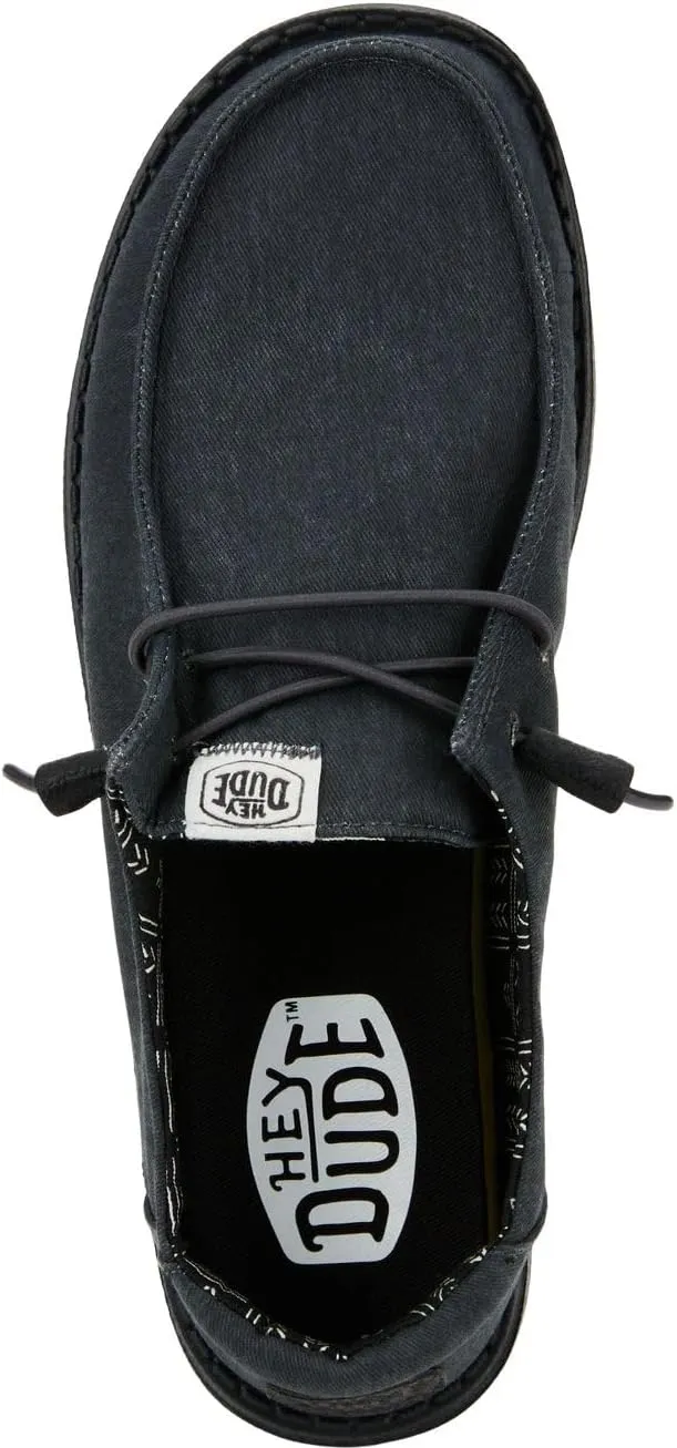Hey Dude Women's Wendy Chambray Lace-Up Loafer