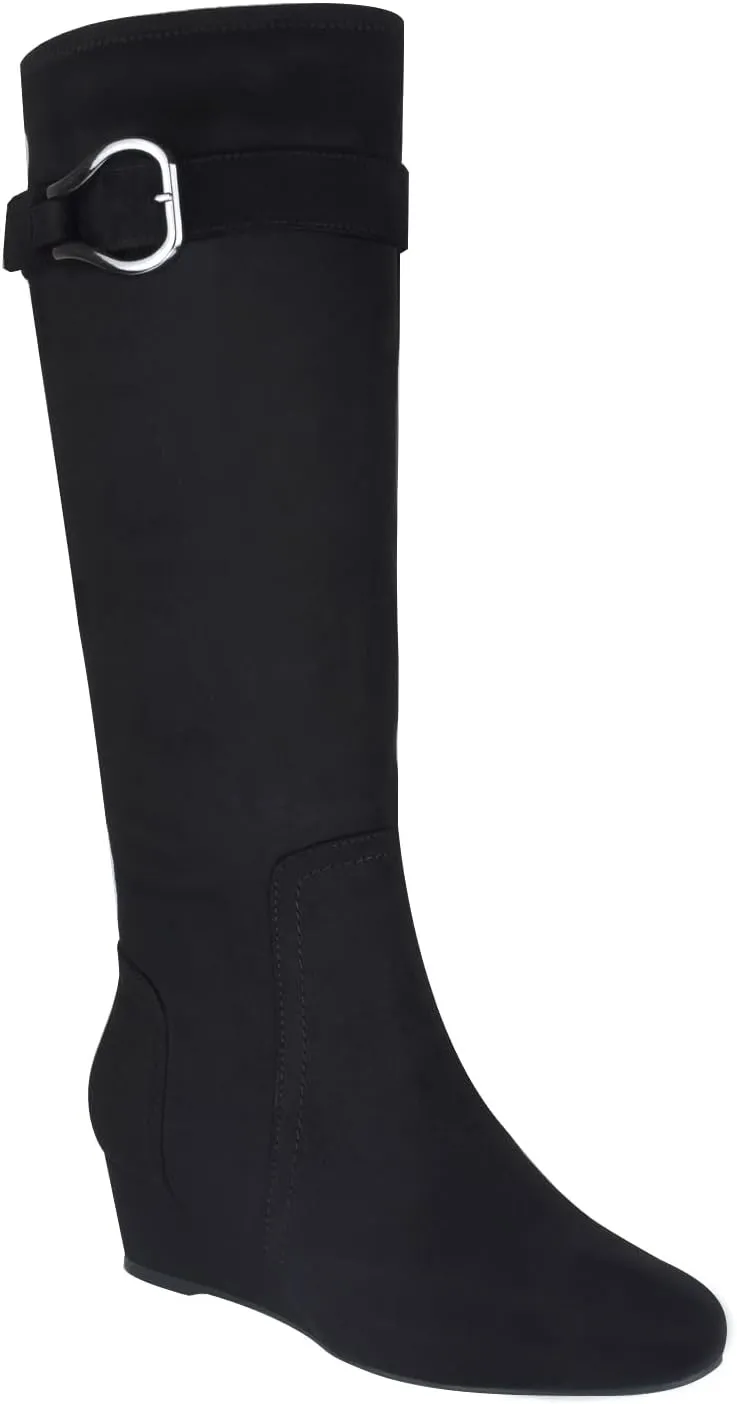 Impo Gelsey Stretch Wedge Boot with Memory Foam