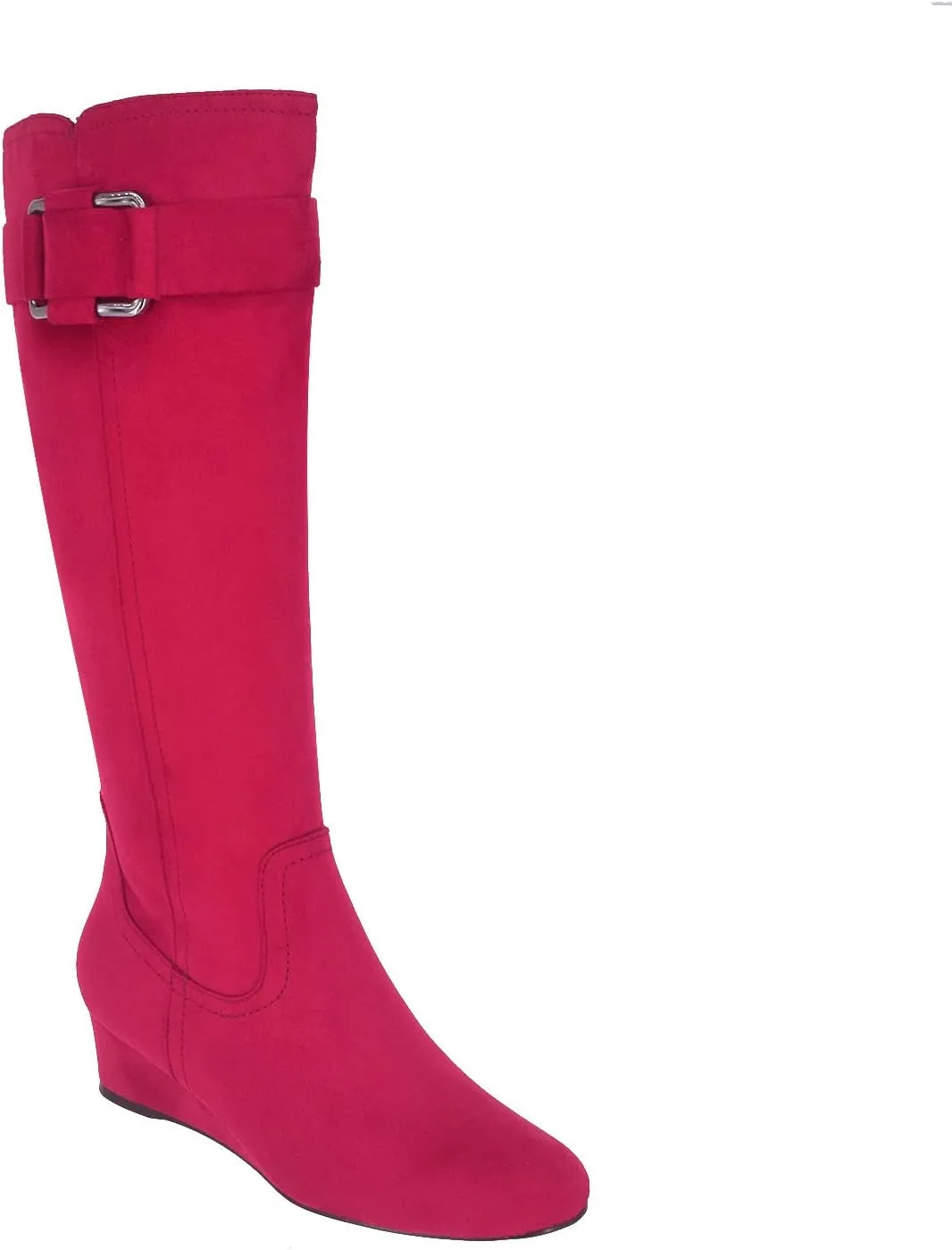 Impo International Genia Stretch Wedge Boot with Memory Foam