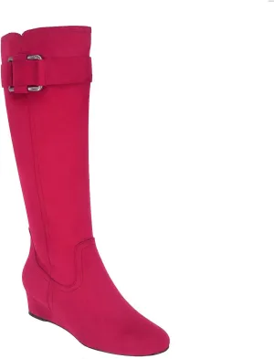 Impo International Genia Stretch Wedge Boot with Memory Foam