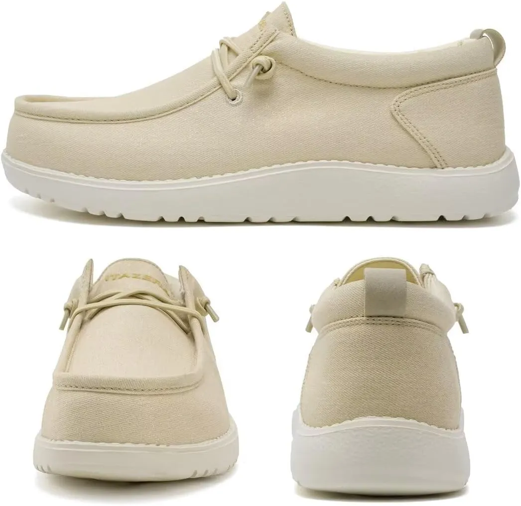 ITAZERO Wide Shoes for Women,Wide Walking Shoes for Women Slip On Loafer with Arch Support,Diabetic Women's Shoes Wide Width